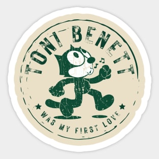 toni benett ll was my first love Sticker